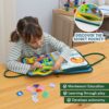 BONNYCO Busy Board Montessori Feltro Valigina Pannelli Sensoriali Montessori Tavola Montessori Giocattoli Educativi Motricità Fine | Giocattoli Regali per Ragazzi Ragazze Compleanno Natale - immagine 4