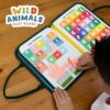 BONNYCO Busy Board Montessori Feltro Valigina Pannelli Sensoriali Montessori Tavola Montessori Giocattoli Educativi Motricità Fine | Giocattoli Regali per Ragazzi Ragazze Compleanno Natale - immagine 10