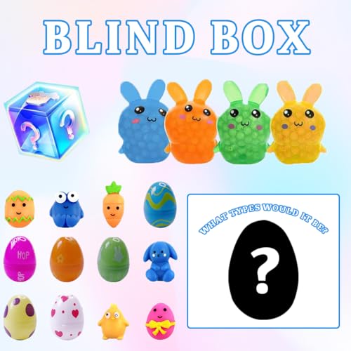 BSNRDX Uova Pasquali Colorate Uova plastica di Pasqua, Caccia alle Uova di Pasqua, Mini Giocattolo di Pasqua, Decorazione del Partito di Pasqua, Sorpresa Uovo Set 16 PCS - immagine 5