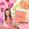 KOKOBOX Sabbia Magica Ricarica 940g/2KG/3KG/5KG per Bambini 3 4 5 Anni Sabbia Cinetica Colorata Bambini - immagine 5