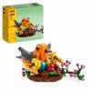 LEGO Creator Il Nido dell’Uccellino, Giochi da Costruire per Bambine e Bambini da 9 Anni Fan degli Animali, Set con 3 Uccelli Giocattolo, Decorazione Cameretta, Regalo di Pasqua o di Compleanno 40639
