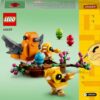 LEGO Creator Il Nido dell’Uccellino, Giochi da Costruire per Bambine e Bambini da 9 Anni Fan degli Animali, Set con 3 Uccelli Giocattolo, Decorazione Cameretta, Regalo di Pasqua o di Compleanno 40639 - immagine 9