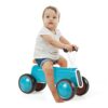 LIFEZEAL Draisienne Bambino in PP con Seduta in PU, Bicicletta senza Pedali con Ruote EVA Silensiose,Sterzo Limitato a 135°, Draisienne Bambino 10-24 Mesi con Carico di 25 KG, Blu