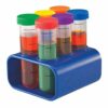 Learning Resources Provette per esperimenti jumbo con supporto di Primary Science, giocattolo scientifico, piccolo chimico, scienza e gioco, laboratorio esperimenti, 3 anni