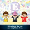 Little People Collector Elton John Special Edition Set per adulti e fan, 3 figure in una scatola di presentazione - immagine 3