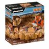 PLAYMOBIL Naruto Shippuden 70667 Naruto vs Pain, Emozionante battaglia con una base a forma di cratere e il rospo gigante Gamakichi, giocattolo per bambini dai 5 anni in su - immagine 3