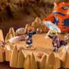 PLAYMOBIL Naruto Shippuden 70667 Naruto vs Pain, Emozionante battaglia con una base a forma di cratere e il rospo gigante Gamakichi, giocattolo per bambini dai 5 anni in su - immagine 4