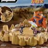 PLAYMOBIL Naruto Shippuden 70667 Naruto vs Pain, Emozionante battaglia con una base a forma di cratere e il rospo gigante Gamakichi, giocattolo per bambini dai 5 anni in su - immagine 5