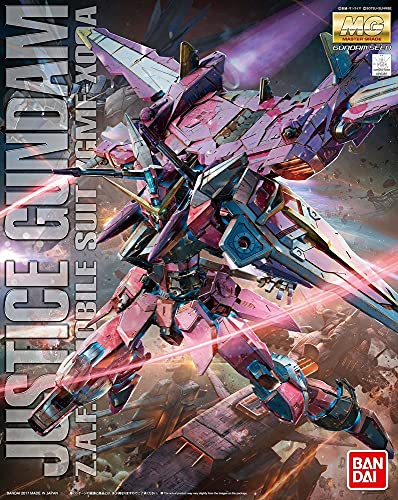 Bandai Mega Size Gundam Justice 2.0 1/100, Colore Bianco, 55210 - immagine 3