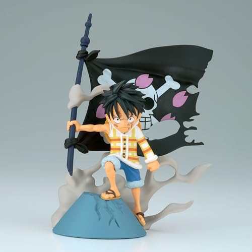 Banpresto Monkey D. Luffy One Piece - World Collectable Log Stories 8 cm, multicolore, BP89295P - immagine 4