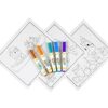 CRAYOLA Color Wonder - Libro da colorare blu senza disordine (include 18 pagine da colorare e 5 pennarelli Magic Color Wonder) - immagine 4