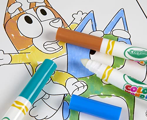 CRAYOLA Color Wonder - Libro da colorare blu senza disordine (include 18 pagine da colorare e 5 pennarelli Magic Color Wonder) - immagine 6