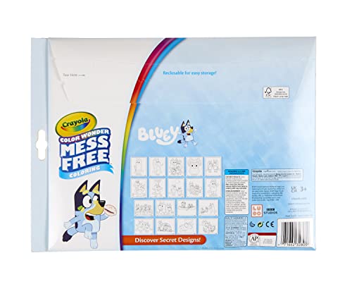CRAYOLA Color Wonder - Libro da colorare blu senza disordine (include 18 pagine da colorare e 5 pennarelli Magic Color Wonder) - immagine 8