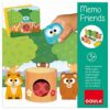 Goula- Babbo Natale Memo Friends, Multicolore, Large, 53171 - immagine 9