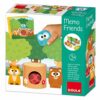 Goula- Babbo Natale Memo Friends, Multicolore, Large, 53171 - immagine 11