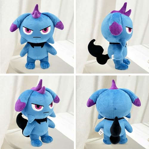 HBSFBH Palworld Plush, 28CM Cute Enemy Plushies Toy, Peluche Palworld, Palworld Plushies, Palworld Lamball Peluche, Peluche Depresso Palworld, Palworld Plush Toys, PalWorld Peluche for Boys And Girls - immagine 4