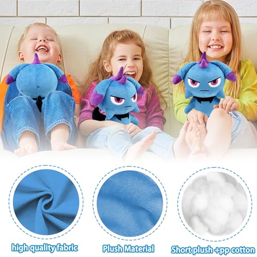 HBSFBH Palworld Plush, 28CM Cute Enemy Plushies Toy, Peluche Palworld, Palworld Plushies, Palworld Lamball Peluche, Peluche Depresso Palworld, Palworld Plush Toys, PalWorld Peluche for Boys And Girls - immagine 5