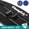 HOMYBABY Dispositivo di Sicurezza Seggiolino Auto – Fibbia Gancio Cintura Seggiolino Auto Bambino – Impedisce al Bambino di Togliere le Braccia dall’Imbracatura – Per Seggiolini, Passeggino - immagine 5