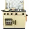 Leomark Cuisine Vintage in legno, giocattolo per bambini, gioco d'imitazione, educazione tavola divertimento, accessori da cucina, dimensioni: 59cm x 30cm x 75cm (LxPxA) - immagine 5