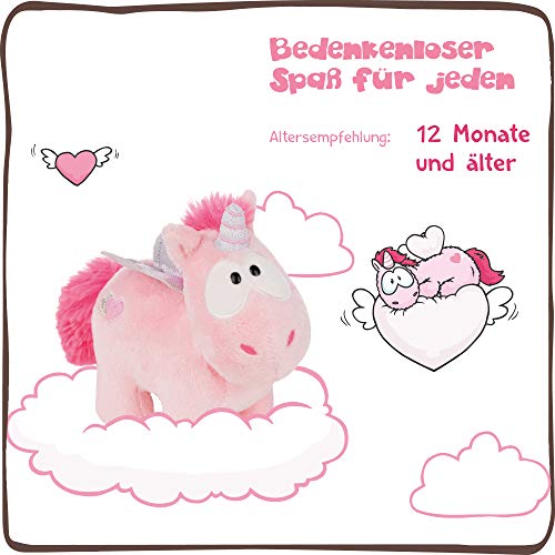 Nici 44364 - Unicorno di peluche, 22 cm, 22 cm, colore: Rosa - immagine 6