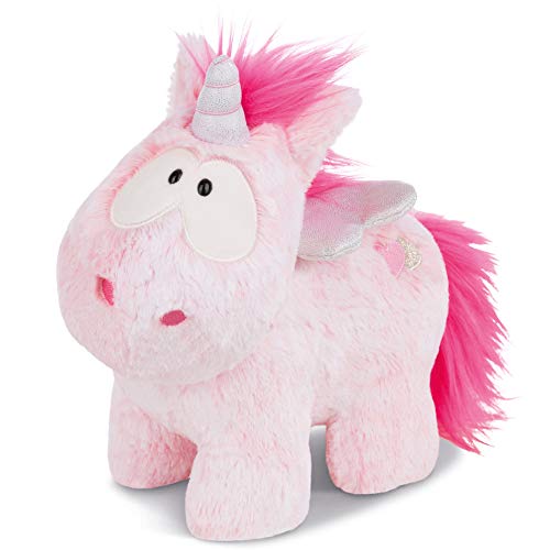 Nici 44364 - Unicorno di peluche, 22 cm, 22 cm, colore: Rosa
