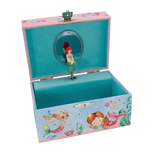 Portagioie musicale bambina con carillon sirena melodia: Il lago dei cigni - 92063