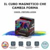 SHASHIBO Cubo Antistress - Gioco Antistress Bambini Pluripremiato e Brevettato con 36 Magneti in Terre Rare - Antistress Cubo 3D - Cubo Magico Infinito - Oltre 70 Forme Diverse (Chaos) - immagine 3