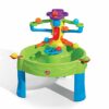 Step2 Busy Ball Tavolo da acqua con 13 accessori | Gioco d'acqua | Giochi d'acqua per bambini | Tavolo di attività con palle e acqua per il giardino