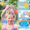 bombe ad acqua riutilizzabili, pallanuoto magnetico, chiusura automatica - immagine 4