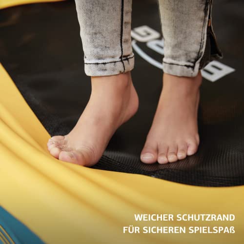 BERG Hoppaa - Trampolino per bambini (1-4 anni), per interni ed esterni, staffa di sicurezza e pietre antiscivolo per favorire le capacità motorie e l'equilibrio, montaggio semplice, durevole e - immagine 5