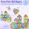 COOLJOY Costruzioni Magnetiche Giochi Bambina 3 4 5 6 Anni | Costruzioni Magnetiche per Bambini 3 4 5 6 Anni | Costruzioni Magnetiche Educativo Compleanno Bambina 3 4 5 6 7 Anni - immagine 4