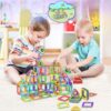COOLJOY Costruzioni Magnetiche Giochi Bambina 3 4 5 6 Anni | Costruzioni Magnetiche per Bambini 3 4 5 6 Anni | Costruzioni Magnetiche Educativo Compleanno Bambina 3 4 5 6 7 Anni - immagine 8