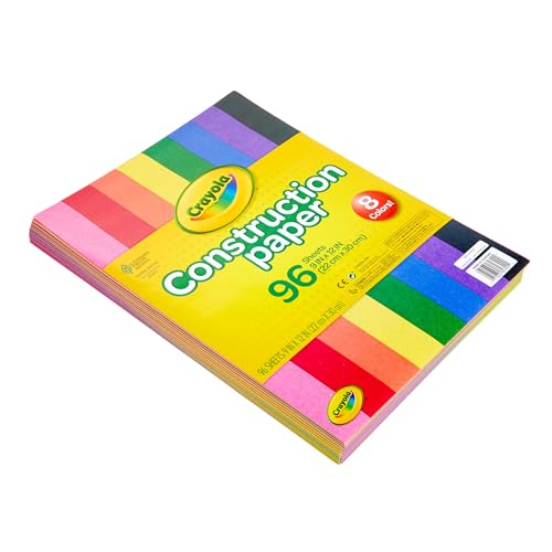 CRAYOLA Carta da Costruzione, 96 ct, Colori Assortiti, 4, 99-3000 - immagine 4