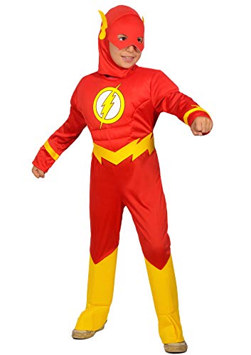 Ciao The Flash costume bambino originale DC Comics (Taglia 5-7 anni) - immagine 12