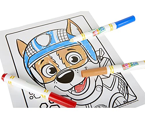 Crayola Paw Patrol Color Wonder, Ready Race Rescue, Mess Free Coloring Pages & Markers, Gift - immagine 4