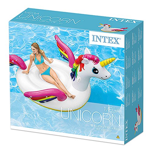 Intex 57281 - Isola Unicorno, Multicolore, 287 x 193 x 165 cm - immagine 6