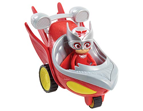 Just Play - PJ Masks Veicolo Speed Booster – Gufetta (Bandai 95232), colori assortiti - immagine 3