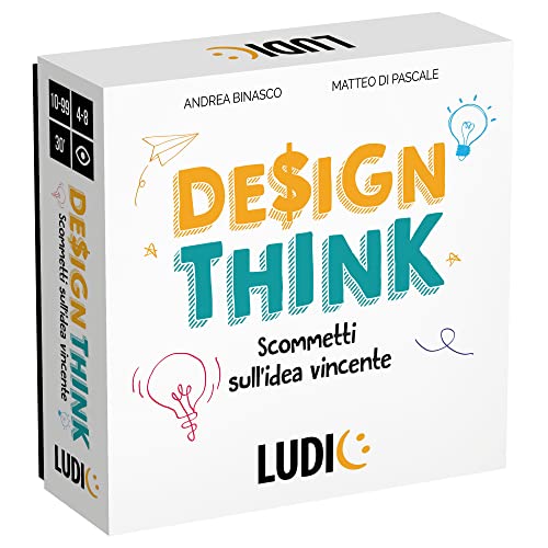 Ludic L'Idea Vincente Il Party Game Dei Creativi It55485 Gioco Di Società Per La Famiglia Per 4 - 8 Giocatori Made In Italy