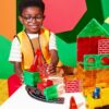 MAGNA-TILES Builder XL - Set di costruzioni magnetiche da 50 pezzi, il marchio originale per costruzioni magnetiche - immagine 4