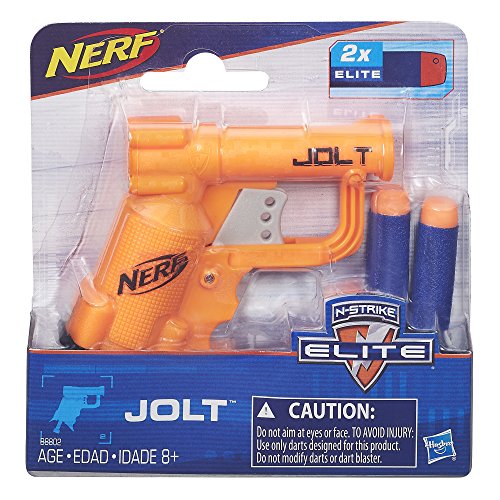 Nerf N-Strike Elite Jolt Blaster, Colore Arancione, Compact Size, B8802 - immagine 3