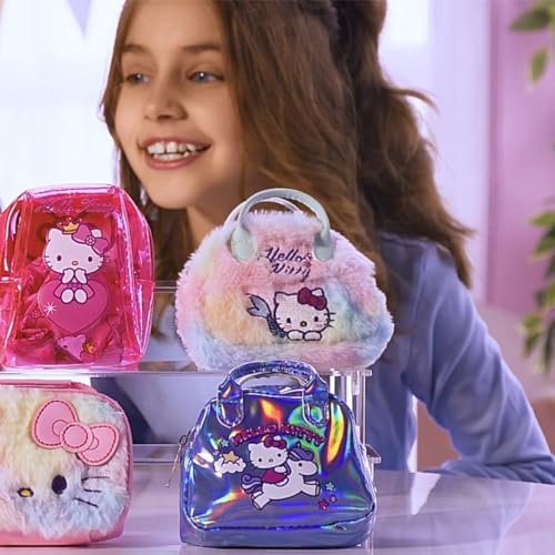 #sbabam FUNNY BOX Hello Kitty Little Bags New Edition, Borsetta Bambina Colorata con Accessori Inclusi, Pack 2 Pezzi, Borsa Bambina con Hello Kitty Gadget - Borsette e Giochi per Bambini +3 Anni - immagine 4