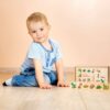 Dida Domino Dinosauri Animali del Passato 28 Tessere - Gioco Educativo in Legno per Bambini, Set Colorato e Didattico, Stile Montessori, Gioco da Tavolo Divertente - immagine 6