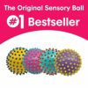 Edushape Le Originali Palle Sensoriali Color Dots - Set di 4 da 10 cm - immagine 4