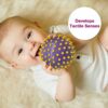 Edushape Le Originali Palle Sensoriali Color Dots - Set di 4 da 10 cm - immagine 5