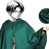 IUTOYYE 2022 Attacco su Titano Costume da Manga Cosplay Travestimento da Manga per Carnevale Cosplay Vestito Shingeki No Kyojin Anime per Adulti e Bambini Verde Taglia Unica - immagine 4