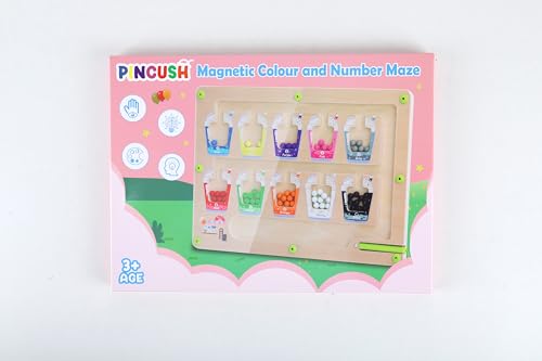 Labirinto Magnetico di Colori e Numeri Giochi Montessori Bambini 3 4 5 6 Anni Gioco di Abbinamento Selezione dei Colori Giocattoli Magnetico Labirinto Giochi Educativi Montessori Regalo per Bambini - immagine 15