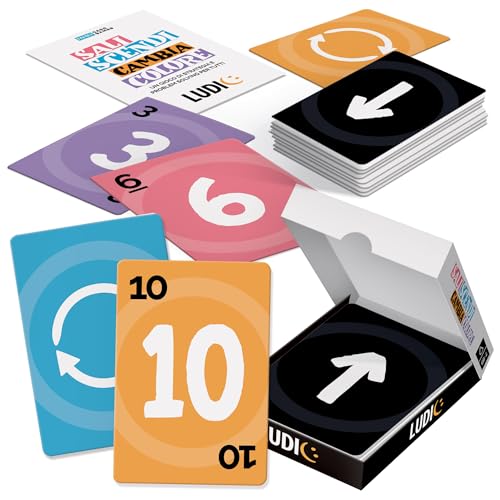 Ludic Sali Scendi Cambia Colore Un Gioco di strategia e Problem Solving per Tutti IT58820 Gioco di società Formato Viaggio per 1+ Giocatori - immagine 3