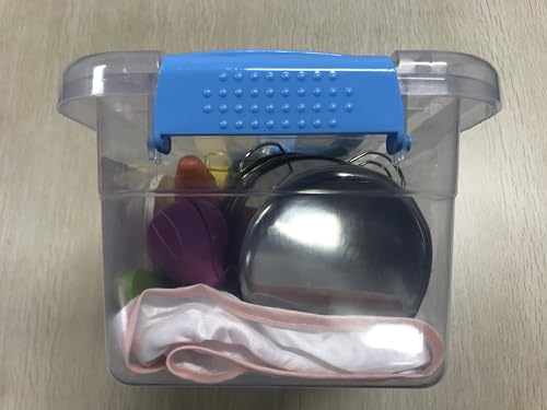 Sundaymot Giocattoli da Cucina per Bambini, Accessori Cucina Bambini con Acciaio Inossidabile Pentole Set, Grembiule e Cappello, Taglio Cibo Verdura Chef Gioco di Ruolo Set per Ragazze e Ragazzi - immagine 12
