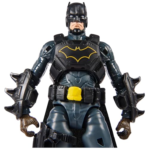 dc comics, Set Battaglia Batman Adventures, Set di Action Figure con Bane e Batman, 14 Accessori Armatura, Giocattoli dei Supereroi da 30 cm per Bambini e Bambine - immagine 8