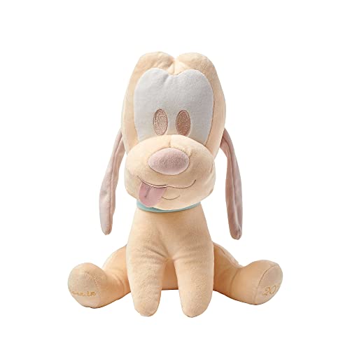 Disney Store peluche ufficiale piccolo My First Pluto 2023, 27 cm, adorabile peluche del fedele amico di Topolino con dettagli ricamati sul viso e collare - Per bimbi dai 0 anni in su - immagine 9
